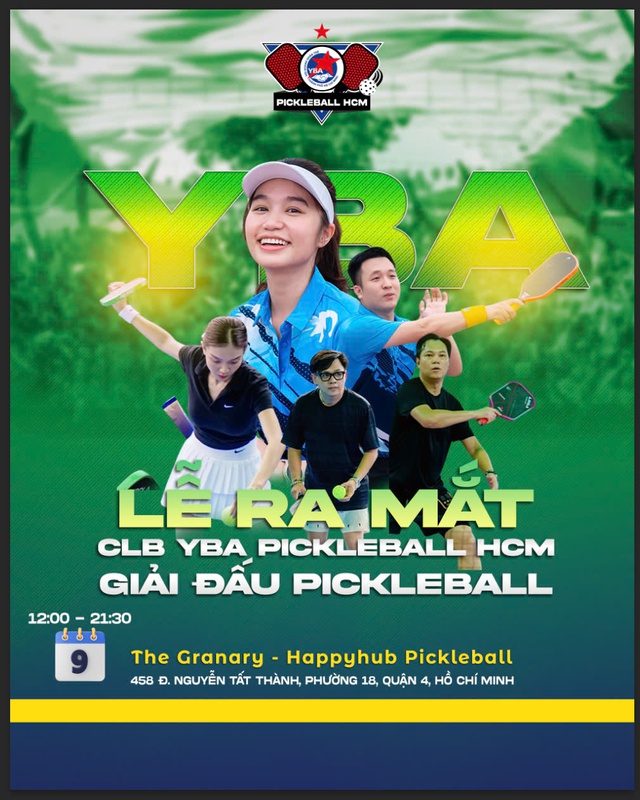 Khởi động giải đấu Câu lạc bộ YBA Pickleball HCM- Ảnh 2.