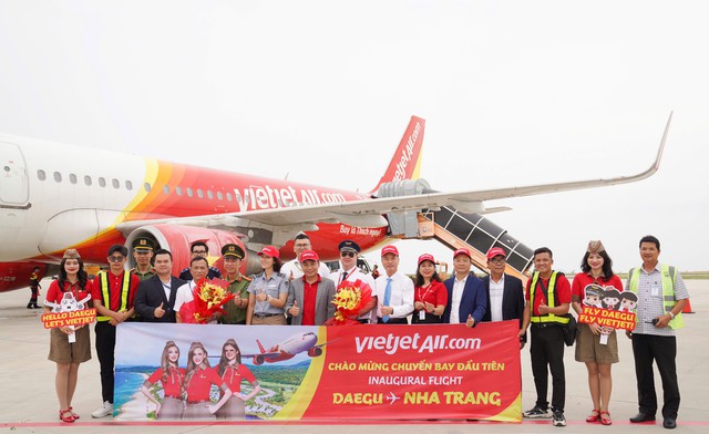 Vietjet khai trương đường bay Daegu – Nha Trang- Ảnh 1.