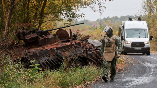 Tình hình căng thẳng tại Kursk - Nga kể từ khi Ukraine tấn công xuyên biên giới hồi đầu tháng 8. Ảnh: TASS