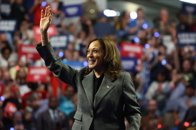 Bà Kamala Harris. Ảnh: Bloomberg