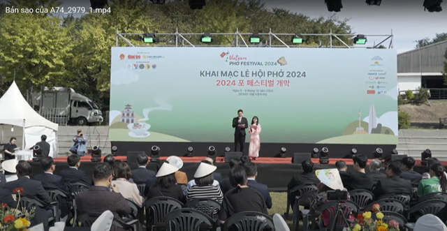 Khai mạc "Lễ hội Phở Việt 2024" tại Hàn Quốc- Ảnh 1.