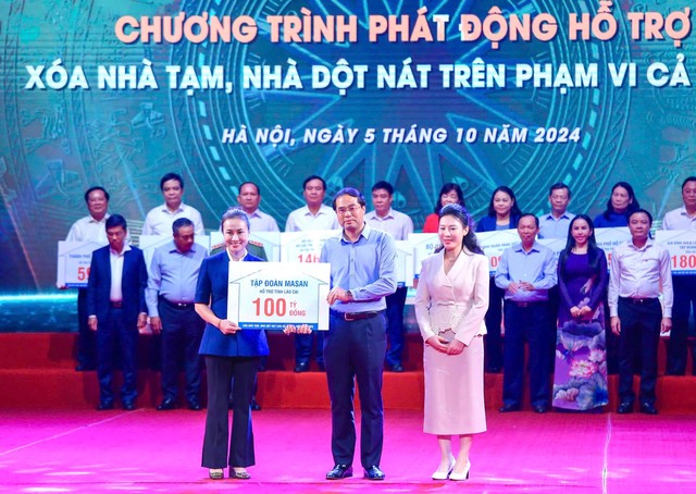 Masan Group hỗ trợ "Mái ấm cho đồng bào tôi" 100 tỉ đồng- Ảnh 1.