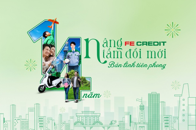 FE CREDIT vững vàng hành trình 14 năm phát triển- Ảnh 1.