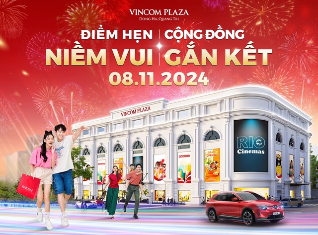 TTTM Vincom Plaza Đông Hà được thiết kế 4 tầng nổi, tổng diện tích mặt sàn lên đến 7.000 m2 hứa hẹn trở thành điểm đến vui chơi giải trí hàng đầu Quảng Trị