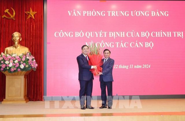 Ông Phạm Gia Túc giữ chức Phó Chánh Văn phòng Trung ương Đảng- Ảnh 1.