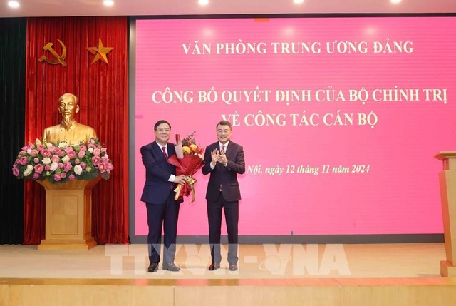 Ông Phạm Gia Túc giữ chức Phó Chánh Văn phòng Trung ương Đảng- Ảnh 2.