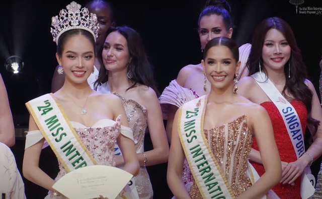 Nhan sắc Việt đăng quang hoa hậu "Miss International 2024"- Ảnh 3.