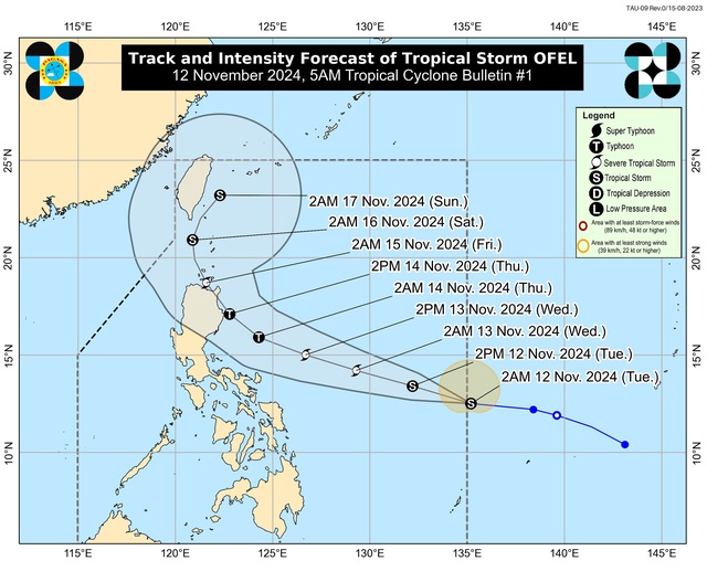 Toraji vừa càn quét, bão mới Usagi đã đe dọa Philippines- Ảnh 2.