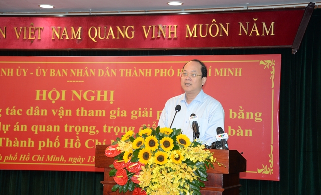 Phát huy công tác dân vận trong giải phóng mặt bằng- Ảnh 1.