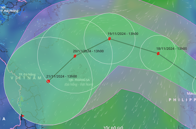 Siêu bão Man-yi giật trên cấp 17 bao giờ vào Biển Đông?- Ảnh 1.