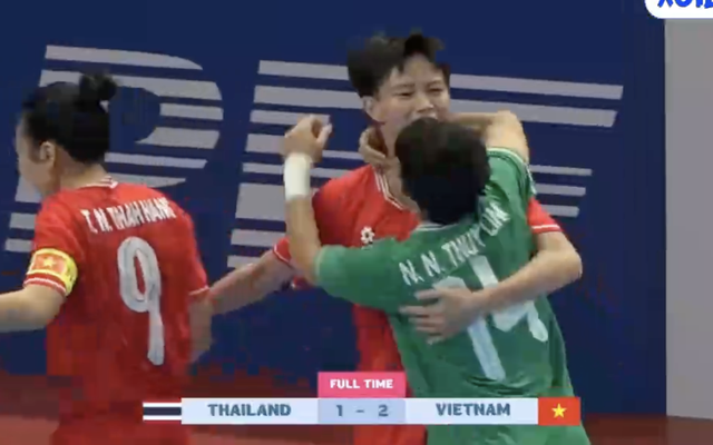 Thắng Thái Lan kịch tính, futsal nữ Việt Nam vô địch Đông Nam Á- Ảnh 2.