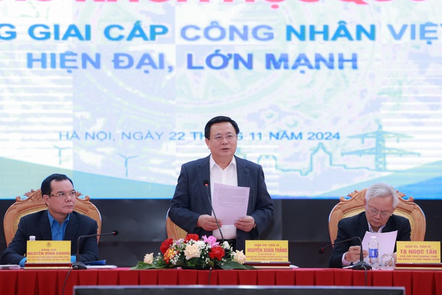 Xây dựng giai cấp công nhân Việt Nam hiện đại, lớn mạnh- Ảnh 1.