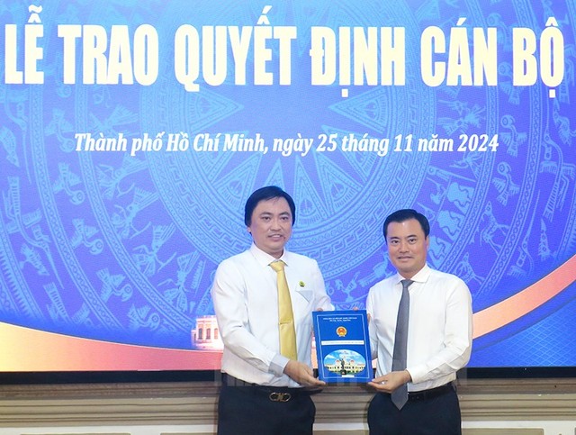 Công ty TNHH MTV Môi trường Đô thị TP HCM có tân giám đốc- Ảnh 1.