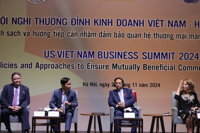 Thủ tướng dự Hội nghị Thượng đỉnh Kinh doanh Việt Nam - Mỹ 2024- Ảnh 1.