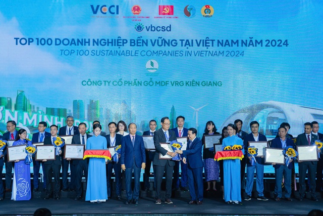 Top 100 Doanh nghiệp Bền vững năm 2024 có 14 đơn vị thuộc VRG- Ảnh 2.