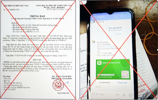 Cảnh giác với các thủ đoạn lừa đảo BHXH- Ảnh 1.