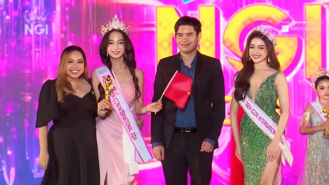 Nhan sắc Việt thắng Á hậu Miss Pre Teen Icon International 2024- Ảnh 4.