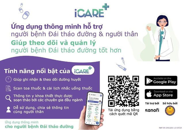 Ứng dụng iCARE+ lần đầu tiên ra mắt trên App Store, đồng hành cùng người bệnh đái tháo đường- Ảnh 1.