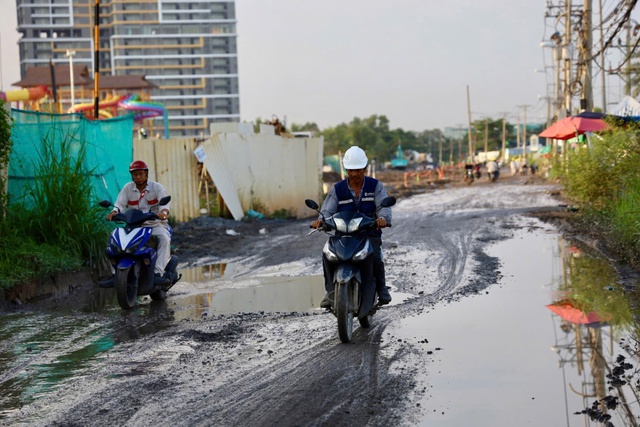 Đối lập hai bên cầu Long Đại, đoạn "nát như tương", đoạn sạch sẽ, thông thoáng- Ảnh 3.