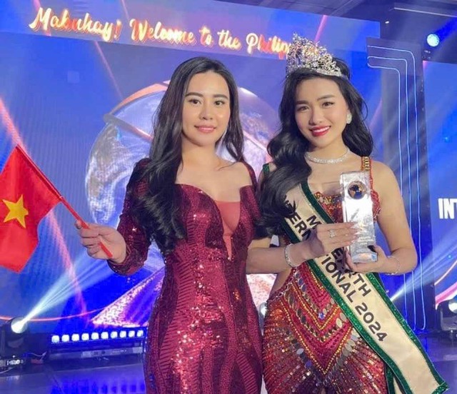 Vũ Thị Hoa đăng quang Mrs Earth International 2024- Ảnh 4.