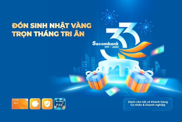 Sacombank chi hơn 33 tỉ đồng tri ân khách hàng- Ảnh 1.