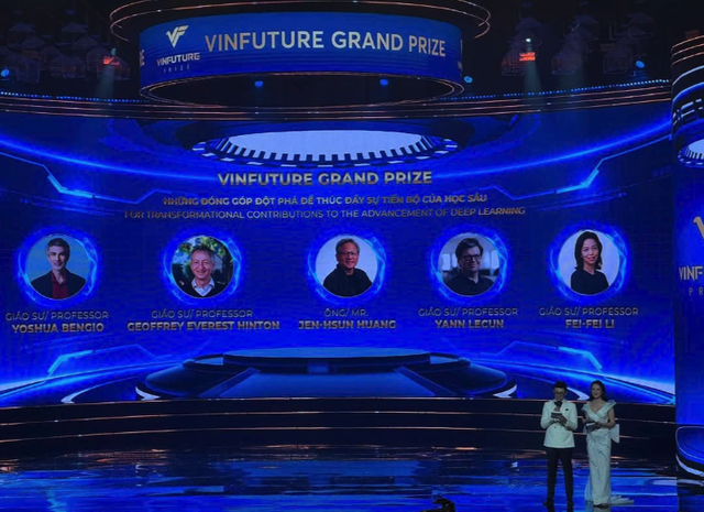 Chủ nhân giải thưởng chính Vinfuture 2024 nhận giải thưởng Nobel vật lý 2024- Ảnh 3.