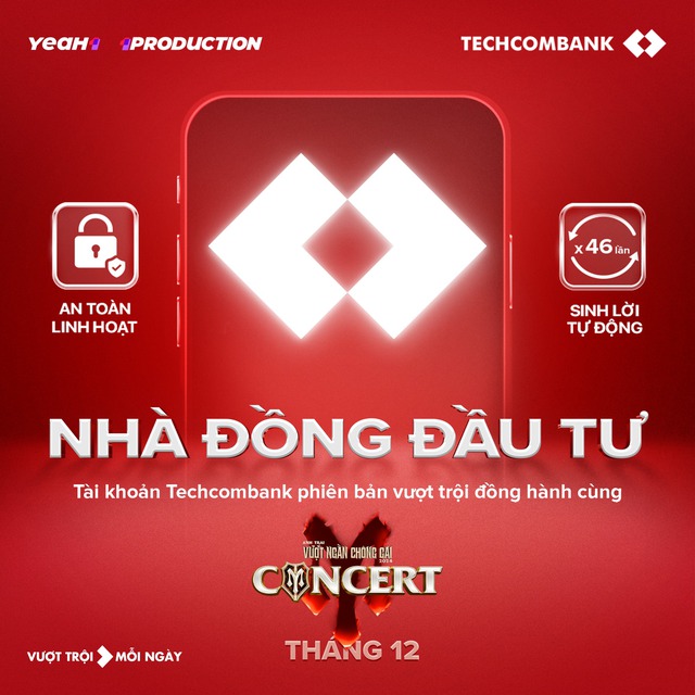 Hơn 2 triệu khách hàng đã bật sinh lời tự động cùng Techcombank- Ảnh 3. Hơn 2 triệu khách hàng đã bật sinh lời tự động cùng Techcombank- Ảnh 3.