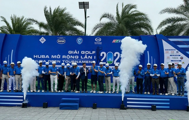 Sôi nổi Giải Golf HUBA mở rộng lần I- 2024- Ảnh 1.