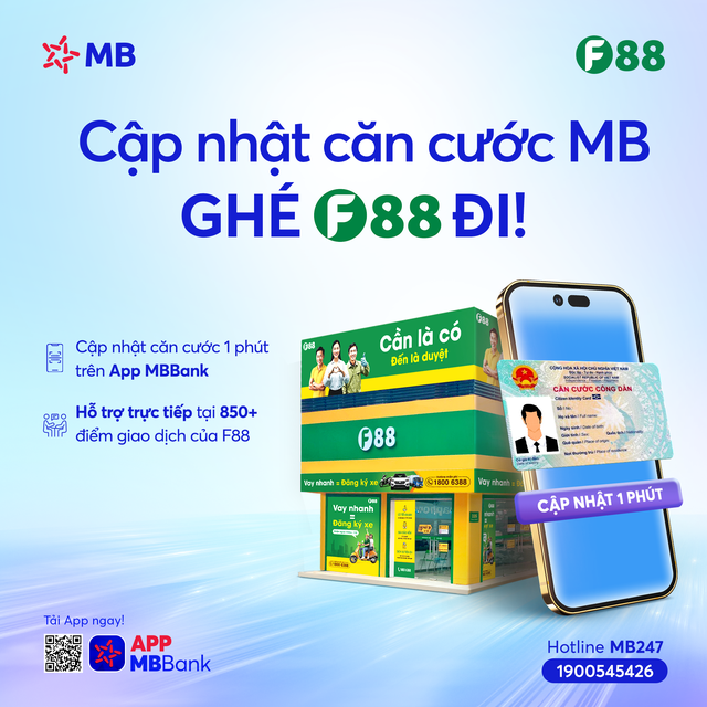 F88 cung cấp dịch vụ ngân hàng sau cái bắt tay chiến lược với MB- Ảnh 2.