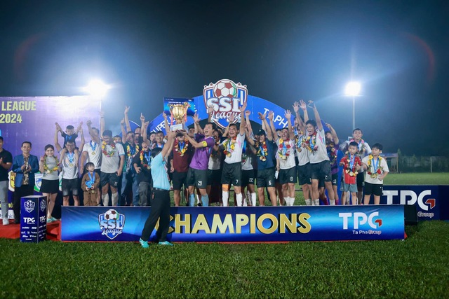 FC Cố Đô đăng quang Giải bóng đá Saigon Super League - Ta Pha Cup 2024- Ảnh 3.