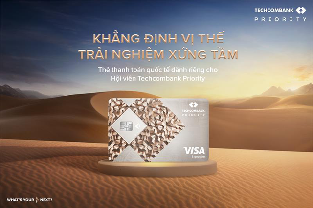 Tận hưởng phong cách sống ý vị với thẻ thanh toán Techcombank Priority- Ảnh 2.