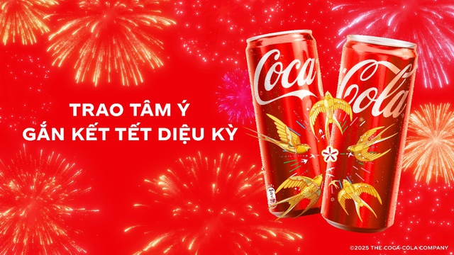 Coca-Cola khởi động chiến dịch tết 2025 “Trao tâm ý, gắn kết tết diệu kỳ”- Ảnh 1.