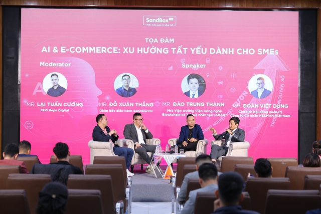 Ra mắt phần mềm SandboxVN và tọa đàm "AI và E-commerce"- Ảnh 2.