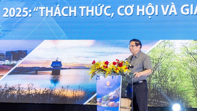 Thủ tướng Phạm Minh Chính phát biểu chỉ đạo tại Hội nghị Điều phối vùng Đông Nam Bộ