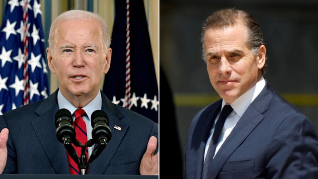 Quyết định ân xá "toàn diện và vô điều kiện" cho con trai Hunter Biden của Tổng thống Mỹ Joe Biden gây tranh cãi. Ảnh: CNN