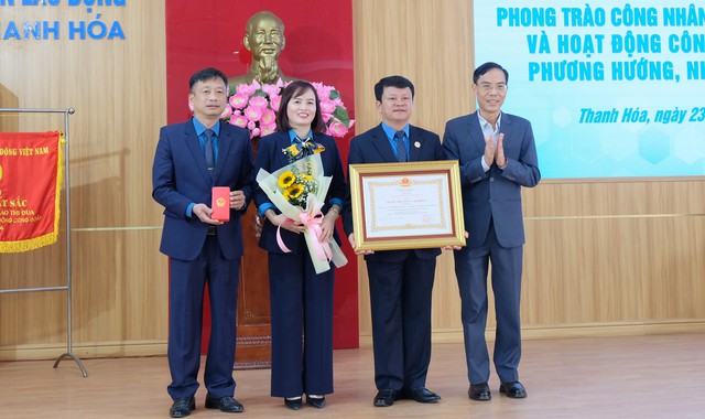 LĐLĐ tỉnh Thanh Hóa: Đơn vị xuất sắc dẫn đầu phong trào thi đua CNVC-LĐ- Ảnh 6.