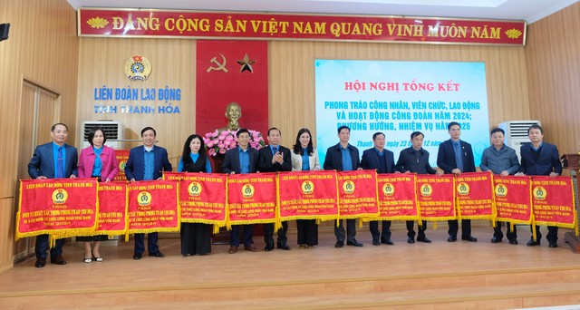 LĐLĐ tỉnh Thanh Hóa: Đơn vị xuất sắc dẫn đầu phong trào thi đua CNVC-LĐ- Ảnh 9.