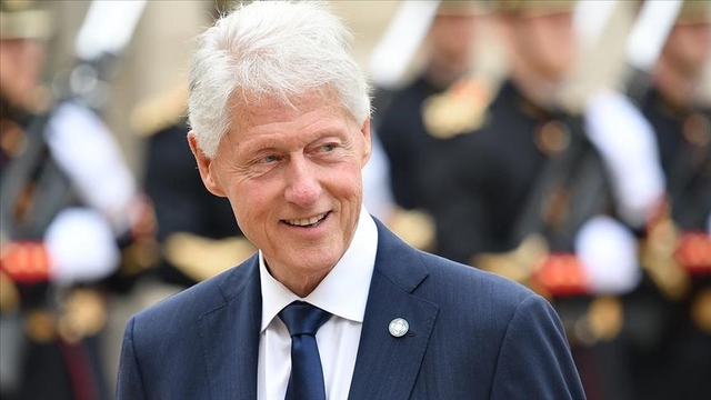 Cựu Tổng thống Mỹ Bill Clinton. Ảnh: Anadolu