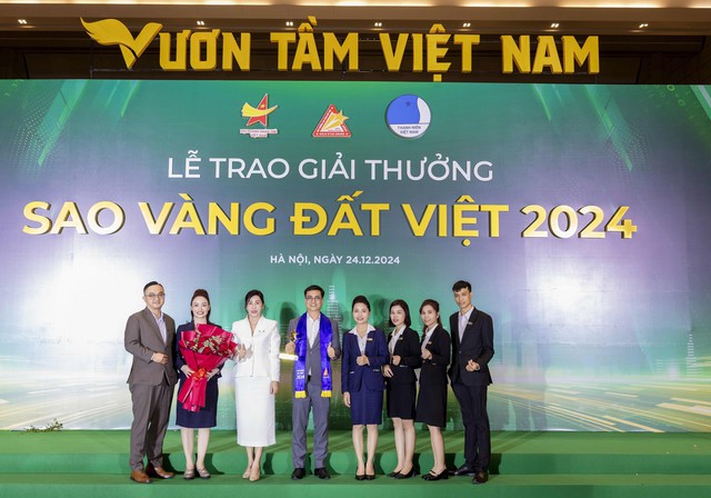 Vinacoco tỏa sáng tại Lễ trao Giải thưởng Sao Vàng Đất Việt 2024- Ảnh 2.