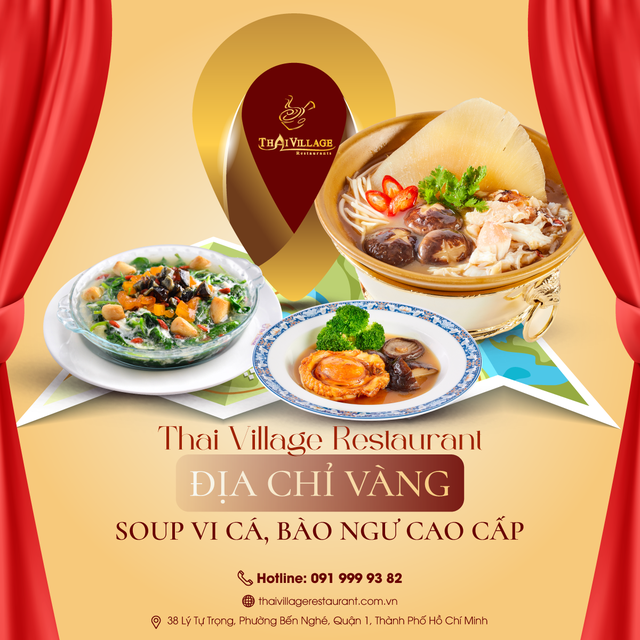 Thai Village Restaurant: Địa chỉ vàng soup vi cá, bào ngư cao cấp- Ảnh 4.