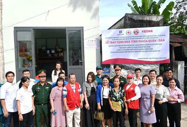 Vedan Việt Nam chung tay xây dựng thêm 3 ngôi nhà mơ ước tại tỉnh Đồng Nai- Ảnh 1.