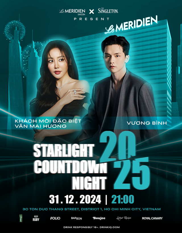 Văn Mai Hương hết mình tại Sân khấu Le Méridien Saigon x Red Ruby: “Starlight Countdown Night 2025- Ảnh 5.