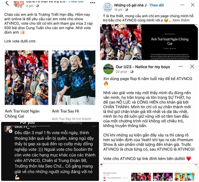 Làn sóng bình chọn cho các "Anh trai vượt chông gai" gây sốt mạng xã hội- Ảnh 3.