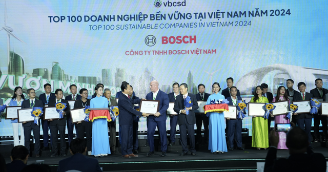 Bosch Việt Nam là một trong 100 doanh nghiệp sản xuất bền vững- Ảnh 1.