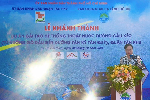 TP HCM khánh thành dự án cải tạo hệ thống thoát nước hơn 23 tỉ đồng- Ảnh 2.