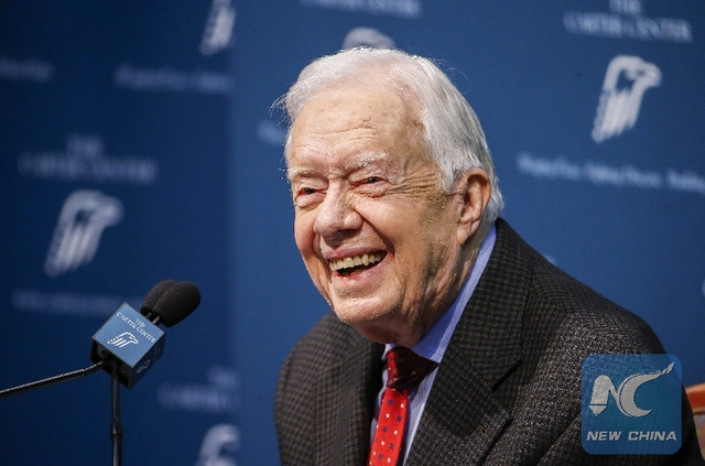 Cựu Tổng thống Mỹ Jimmy Carter. Ảnh: THX