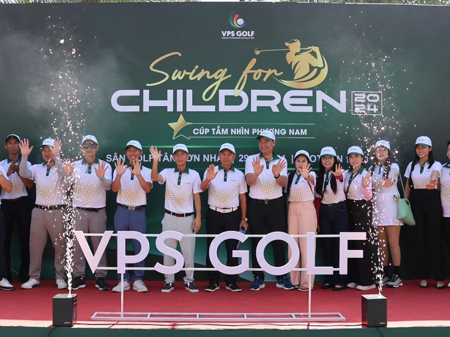 Giải golf "Swing For Children 2024" - Khi thể thao đồng hành cùng sứ mệnh giáo dục- Ảnh 1.