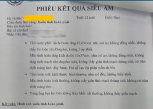 Nam sinh viên phải cắt bỏ tinh hoàn vì cố chịu đau để ôn thi- Ảnh 1.