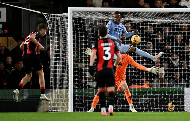 Tottenham sa chân vào vũng lầy, Bournemouth chen chân Top 10 Ngoại hạng Anh- Ảnh 2.