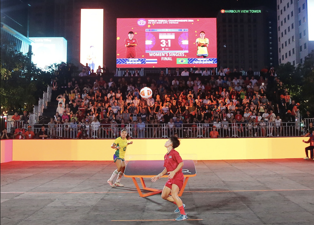 Thái Lan thắng lớn tại Giải Vô địch Teqball thế giới 2024- Ảnh 1.